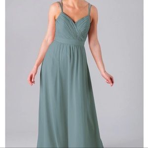Kennedy Blue Mackenzie Bridesmaid Dress in Deep Sea
